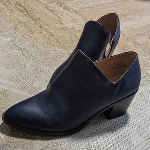 Shoe booties NAVY BLUE